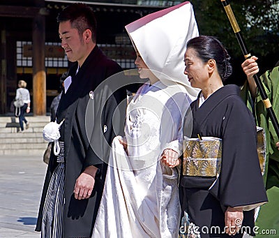 Free Wedding Ceremony on Home   Editorial Photo  Japanese Shinto Wedding Ceremony