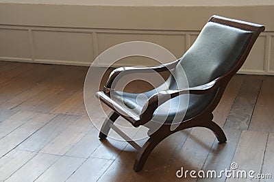  Wooden Chairs on Home   Royalty Free Stock Photo  Old Wood And Leather Chair
