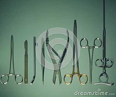Surgical Tech on Surgical Equipment  Click Image To Zoom